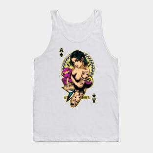 Tattooed Game Pin-Up Girl V2 Tank Top